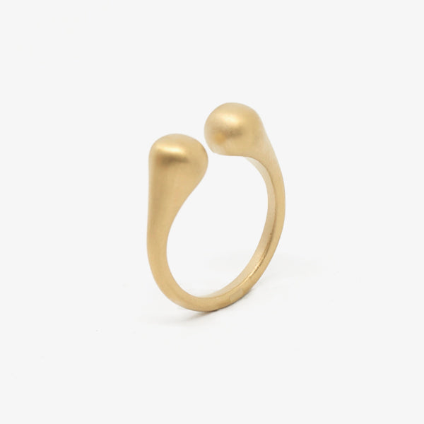 Teardrop Open Ring