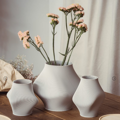 3D printed vases