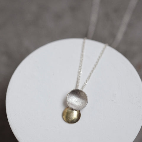Dapping Disc Necklace