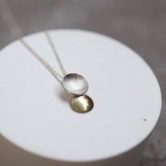 Dapping Disc Necklace