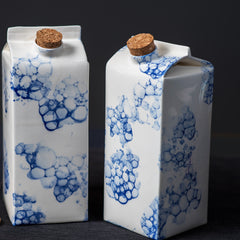 Porcelain Milk Bottle