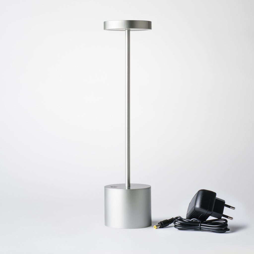 Lampe sans fil rechargeable Luxciole Noir 26cm, l'originale by Hisle