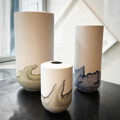 Vases Tide en porcelaine